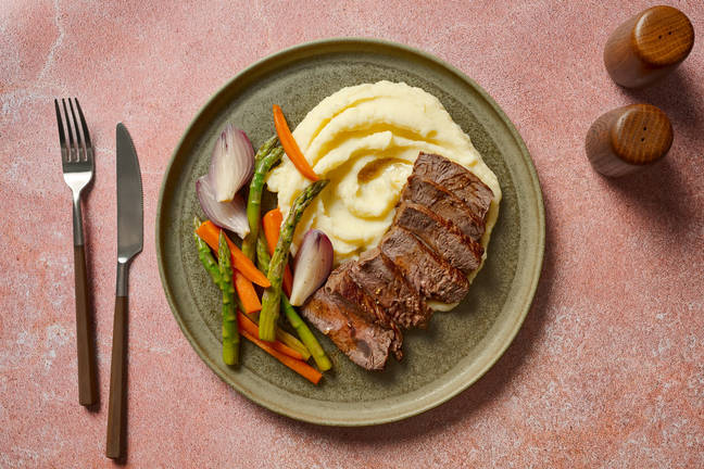 Beef Rump & Garlic-Pepper Butter