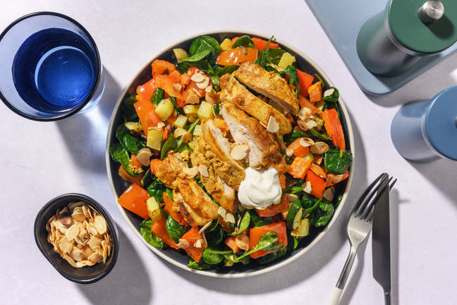Mumbai Yoghurt Chicken & Roast Veggie Toss
