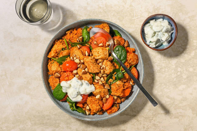 One-Pan Tandoori Chicken & Veggie Couscous