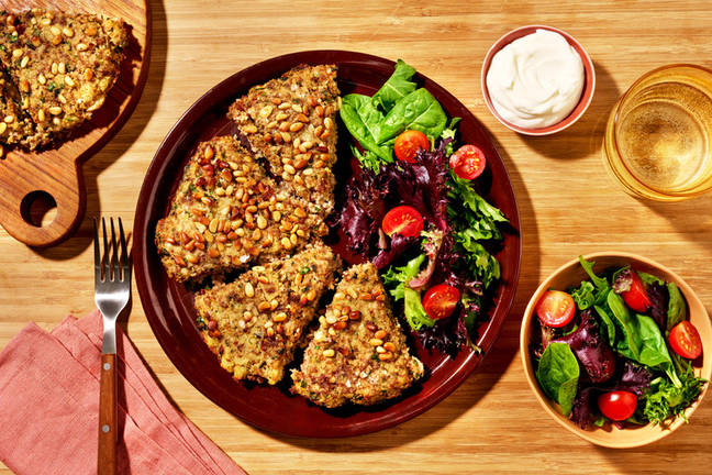 Loaded Baked Beef & Herby Couscous Kibbeh