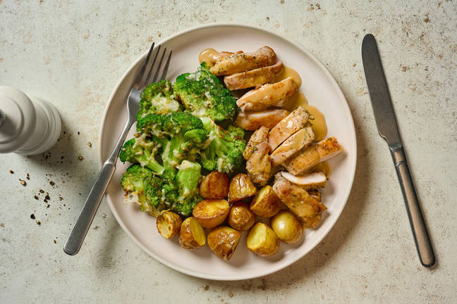 Herby Chicken & Cheesy Broccoli Trees