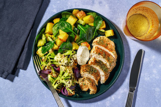 Herby Chicken & Honey-Balsamic Fioretto