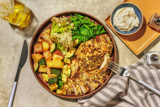 Herby Chicken & Honey-Balsamic Fioretto