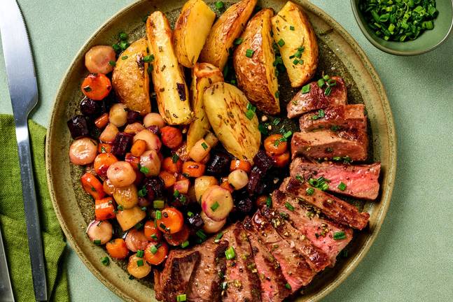 Garlic-Rosemary Striploin