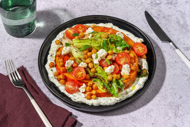 Pumpkin & Paprika Chickpea Cos Heart Medley