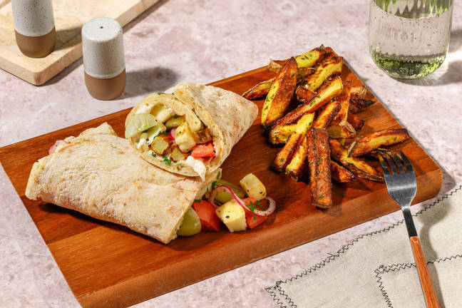 Honey Haloumi & Autumn Grape Mini Wraps