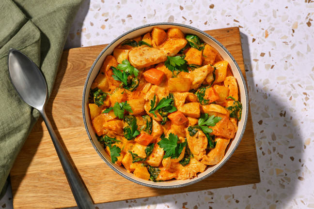 One-Pot Saucy Chicken & Veggie Medley 