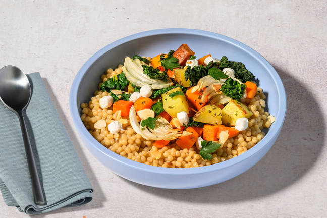 Herby Roasted Veg & Pearl Couscous