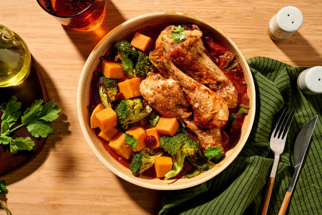 Baked Middle Eastern Chicken Drumsticks