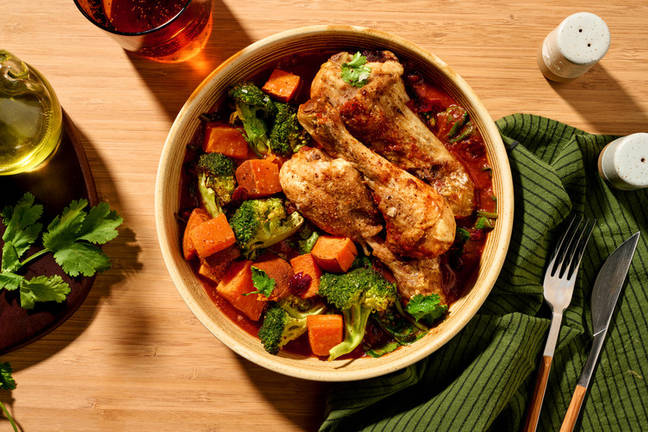Baked Middle Eastern Chicken Drumsticks