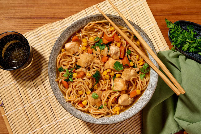 One-Pot Fragrant Chicken & Sweetcorn Soup