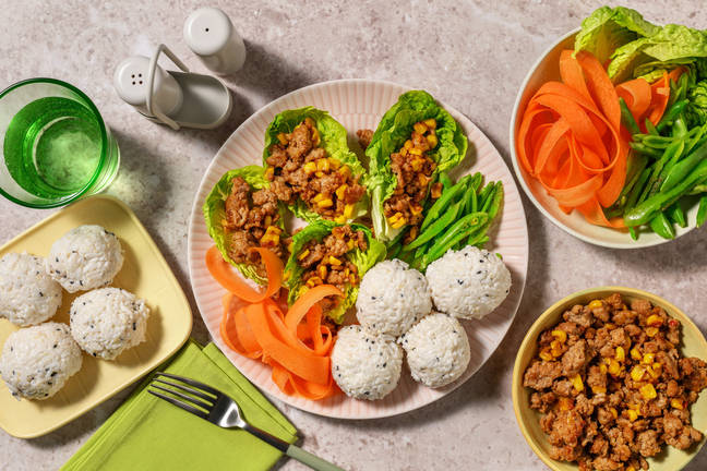Confetti Pork San Choy Bow