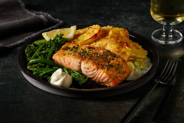 Luxe Zesty Salmon & Dauphinoise Potatoes