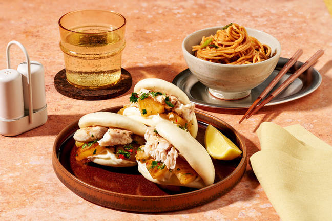 John Dory & Nam Chim-Pineapple Salsa Baos