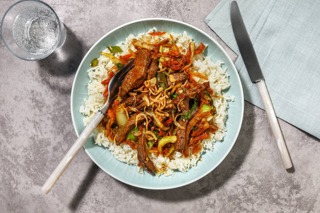 Quick Beef & Veggie Stir-Fry