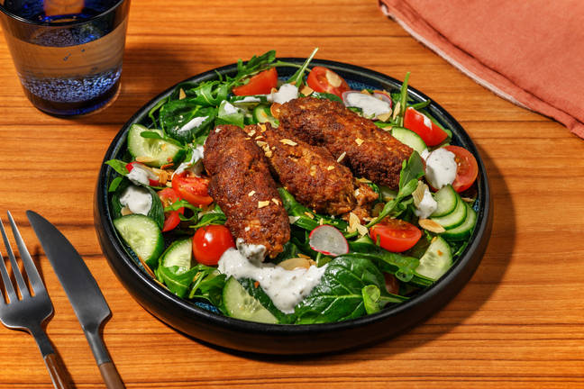 Honey-Glazed Middle Eastern Lean Beef Koftas