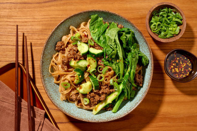 Umami Beef & Garlic-Chilli Oil Rice Noodles