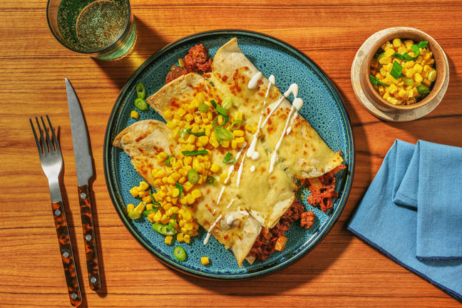 Tex-Mex Beef & Veggie Taquitos