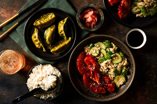 Top Teriyaki Chicken & Vegetable Gyozas