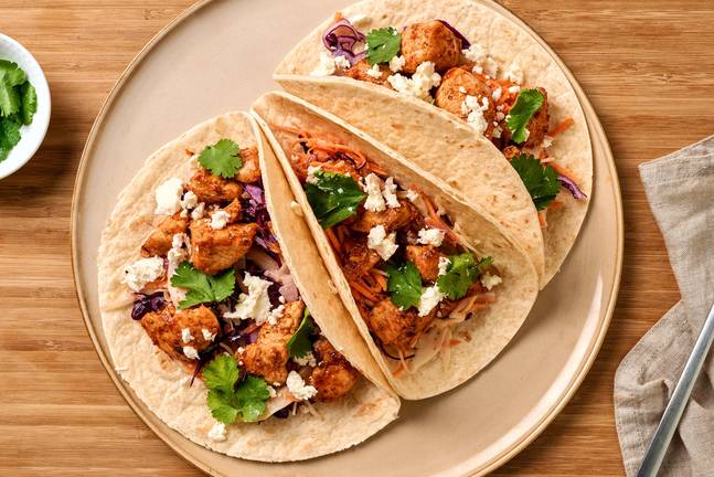 Tacos de poulet et de maïs au chipotle super rapides
