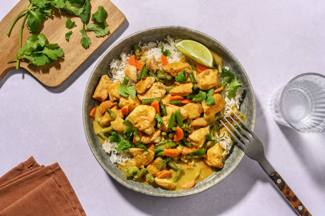 Thai Green Chicken & Veggie Curry