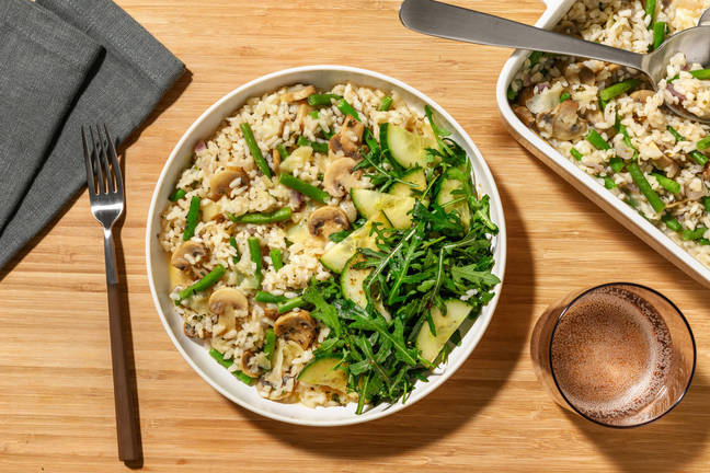 Homestyle Mushroom & Rosemary Risotto