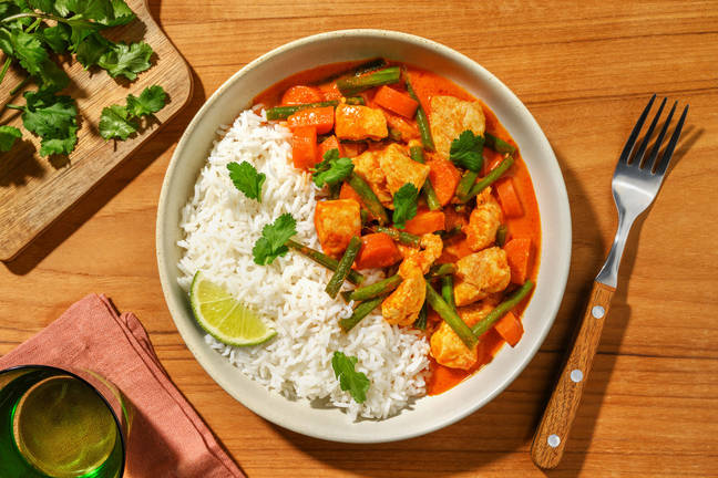 Thai Red Chicken & Veggie Curry