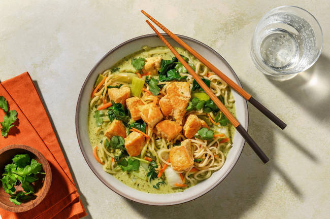 Express Green Thai Chicken Curry Noodles