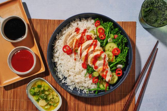 Hainanese Chicken & Fragrant Rice Set