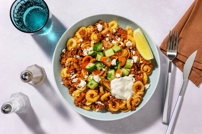 Trendy Turkish-Inspired Beef Orecchiette