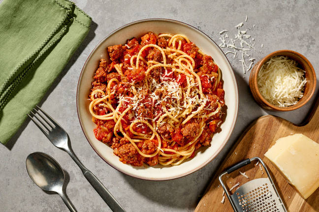 Speedy Southern Italian Lamb Ragu Spaghetti