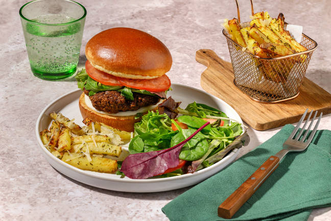 Italian Herby Beef & Truffle Mayo Burger