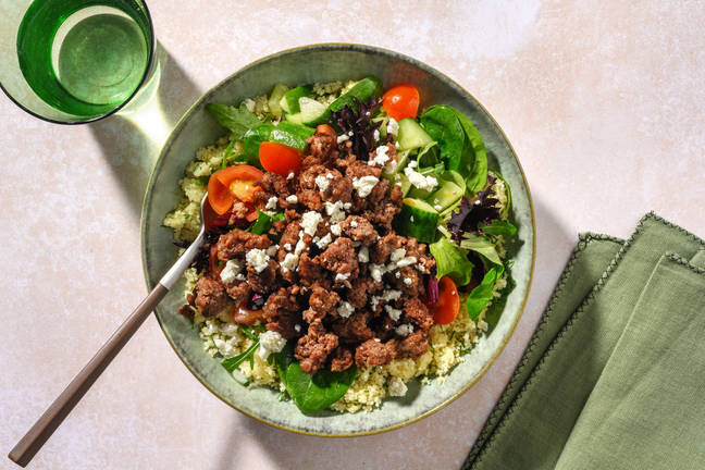 Greek-Style Lamb & Dill Couscous Bowl 