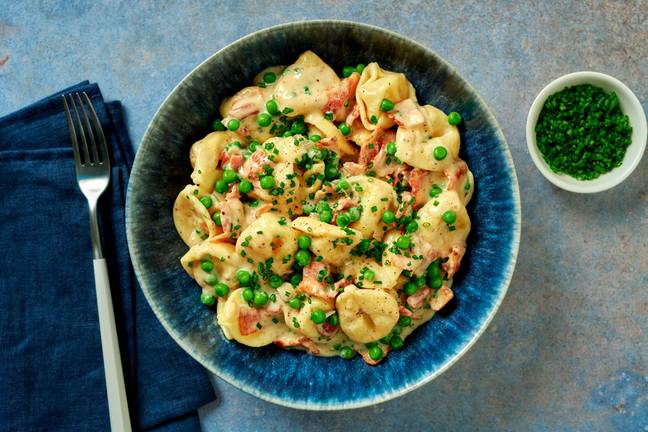 Creamy Bacon Tortellini