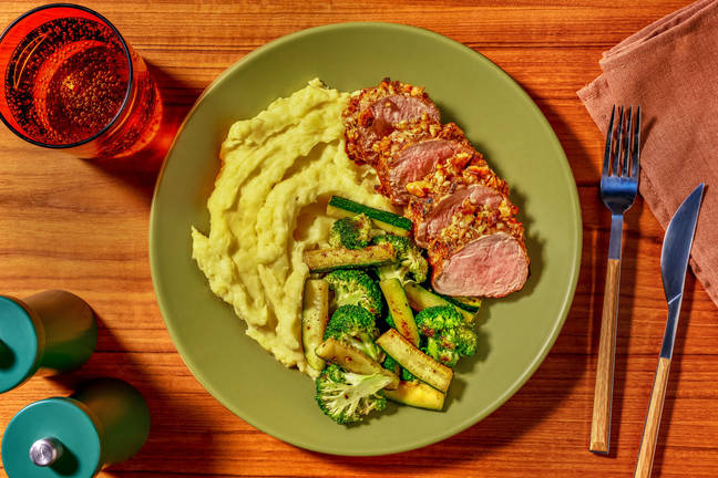 Premium Pork Fillet & Dijon-Walnut Crumb
