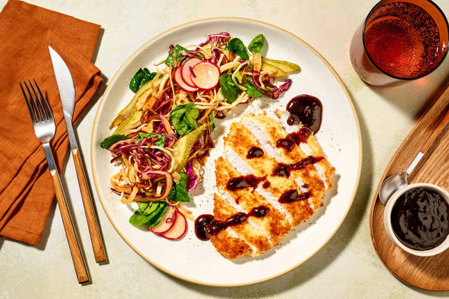 Japanese-Style Chicken Schnitzel