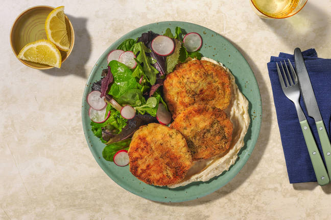Salmon, Dill & Potato Fish Cakes 