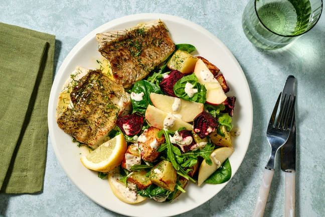 Seared Barramundi & Scandinavian Dill Butter