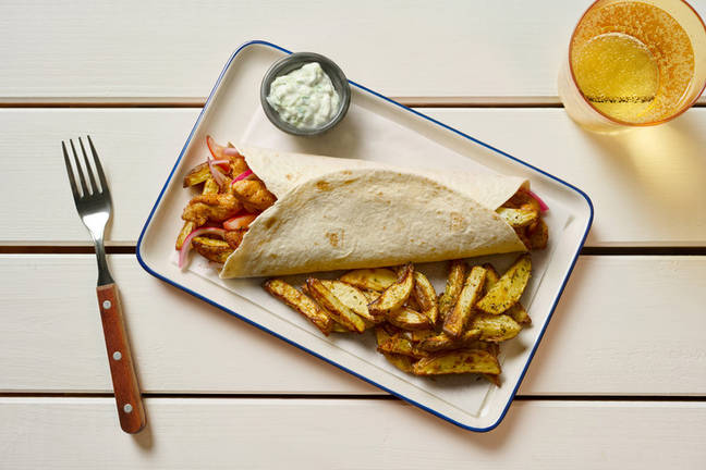 Yiayia's Chicken & Pickled Onion Gyros