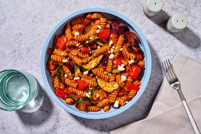 Spanish Bacon & Roast Veggie Fusilli