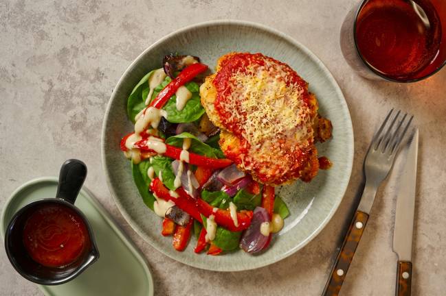 Crispy Chicken Parmigiana