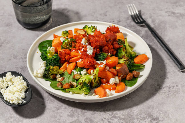 One-Tray Chorizo & Roast Veggie Medley