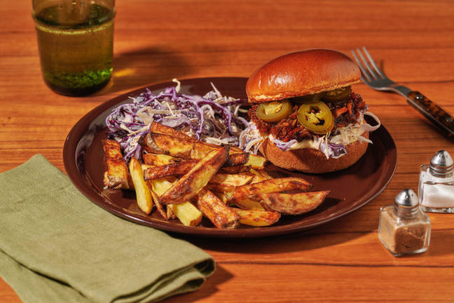 Pulled Pork & Jalapeño Burger