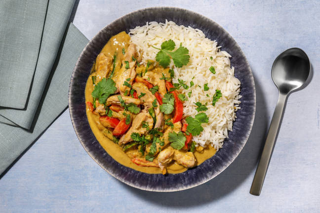 Thai Green Chicken & Veg Medley Curry