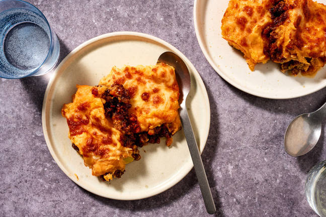 Homestyle Beef & Mixed Potato-Top Pie
