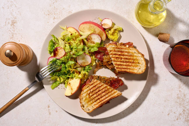 Bacon, Dijon & Smoked Cheddar Sandwich