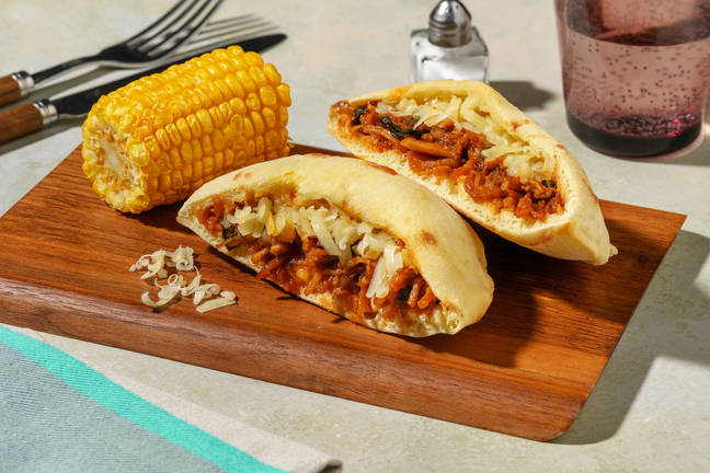 Stuffed BBQ Pulled Pork Pita Pockets