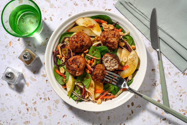 Honey-Soy & Ginger Pork Meatballs