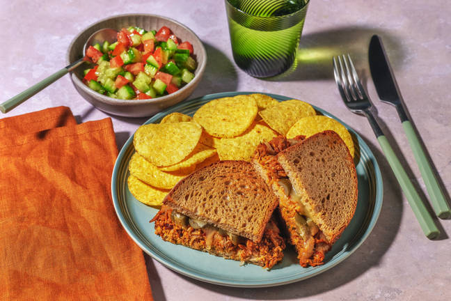 Abuela's Cuban-Style Pulled Pork Sandwich