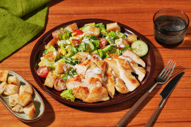 Classic Spiced Chicken Caesar Salad
